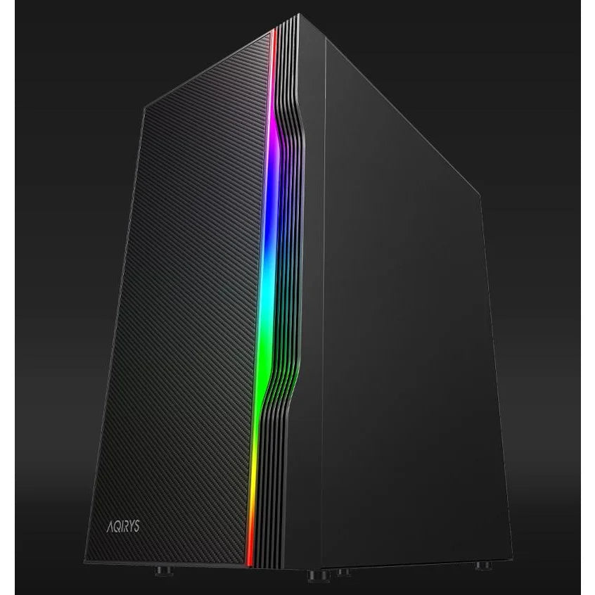 Carcasa Aqirys Electra Midi Tower Black RGB-Dexter Computer