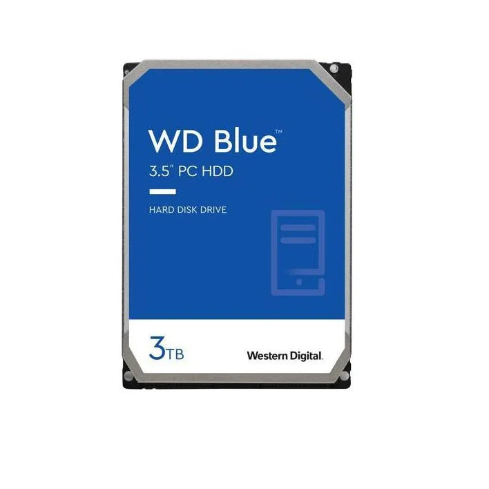 HDD WD Blue 3TB, 5400RPM, SATA III-Dexter Computer