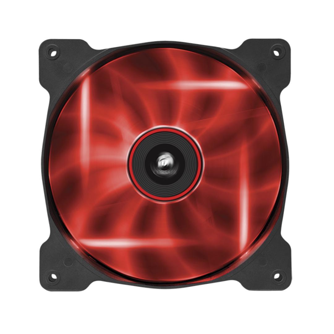 Ventilator / radiator carcasa Corsair AF140 LED Low Noise Cooling Fan, 140mm, Dual Pack, red-Dexter Computer