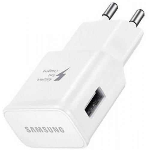 Samsung 15W Travel Adapter (no cable) 1xUSB-A White (bulk)-Dexter Computer