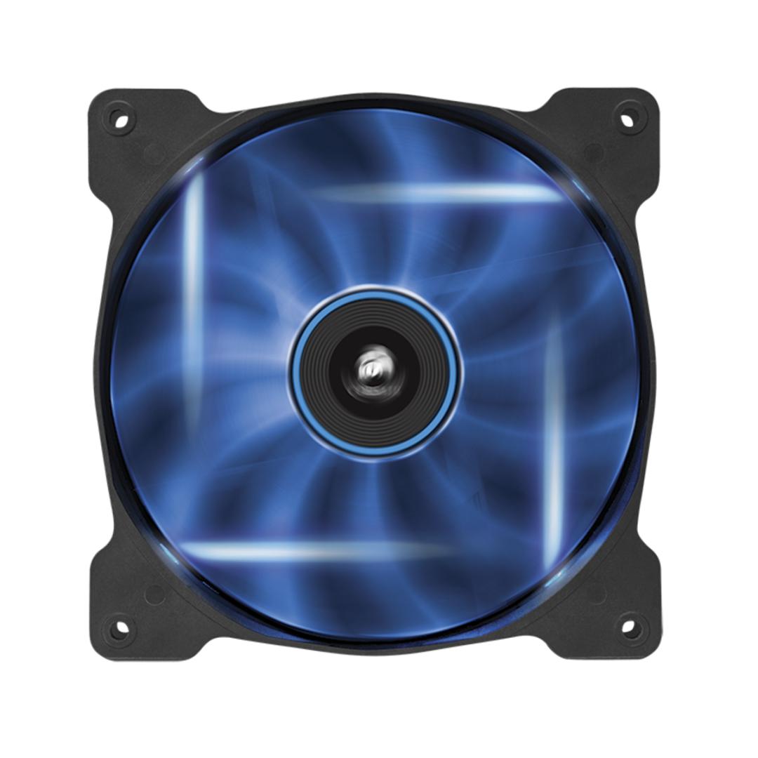 Ventilator / radiator carcasa Corsair AF140 LED Low Noise Cooling Fan, 140mm, Dual Pack, blue-Dexter Computer