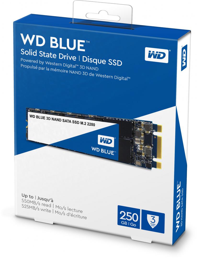 SSD WD Blue, 250GB, M.2 2280-Dexter Computer