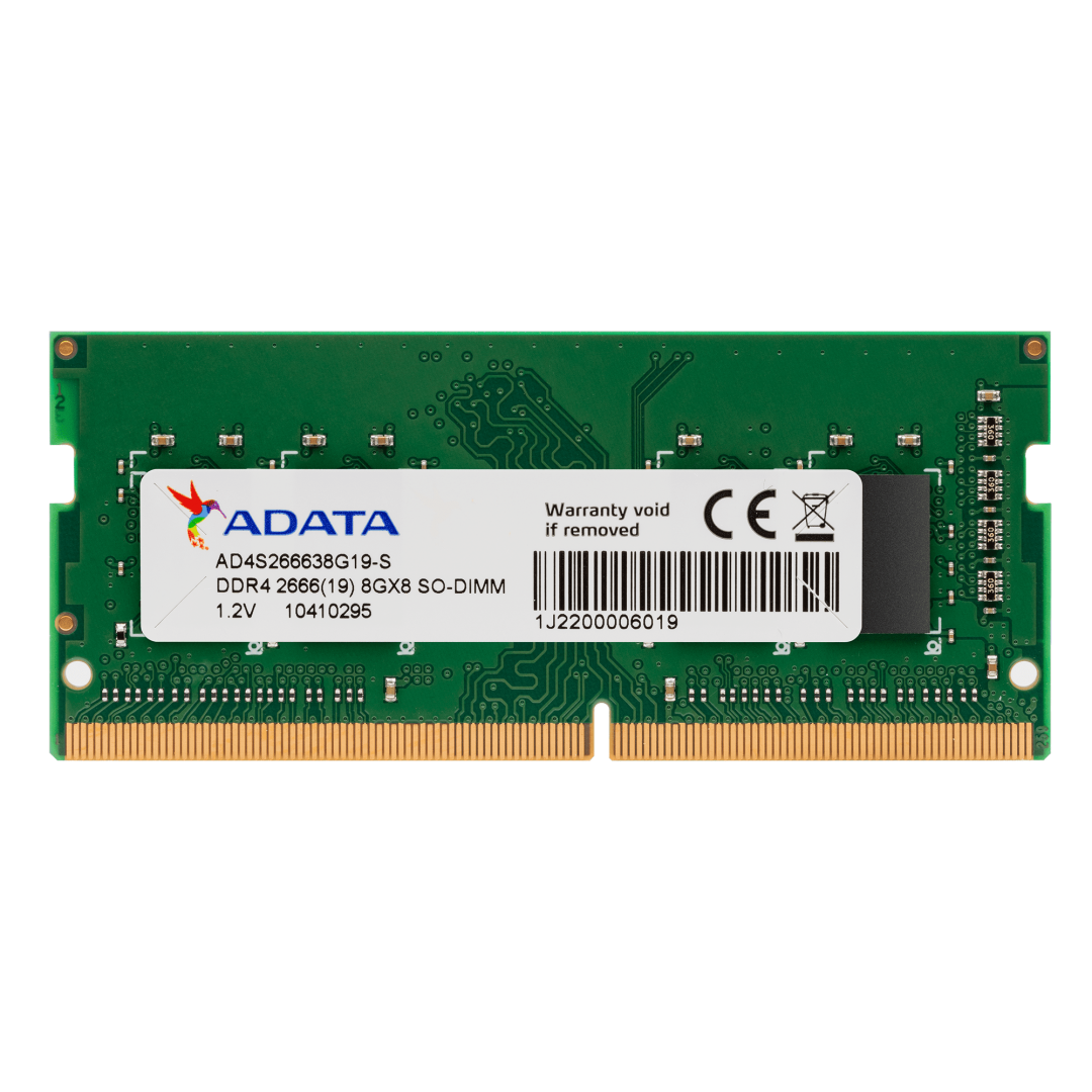 Memorie RAM notebook ADATA, SO-DIMM, DDR4, 8GB, CL19, 2666Mhz-Dexter Computer