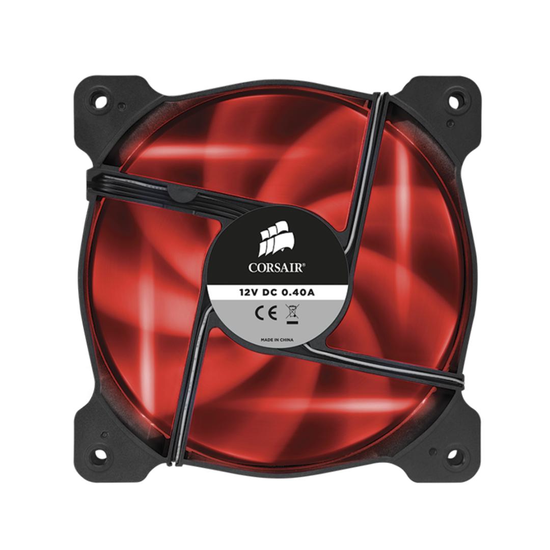 Ventilator / radiator carcasa Corsair AF120 LED Low Noise Cooling Fan, 120mm, Triple Pack, red-Dexter Computer