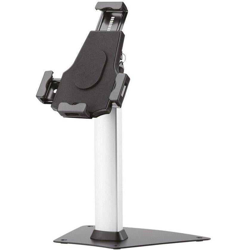 Neomounts by Newstar TABLET-D150SILVER Tablet Desk Stand - Silver Specifications General Min. screen size*: 8 inch Max. screen size*: 10 inch Min. weight: 0 kg Max. weight: 1 kg Functionality Type: Tilt, Rotate Tilt (degrees): 140° Rotate (degrees): ...-Dexter Computer