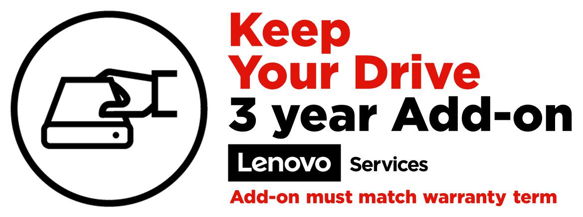 Lenovo Extensie Garantie 3Y Keep your drive-Dexter Computer
