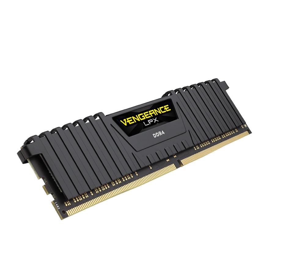 Memorie RAM Corsair Vengeance LPX Black, DIMM, DDR4, 4GB, CL16, 2400MHz-Dexter Computer