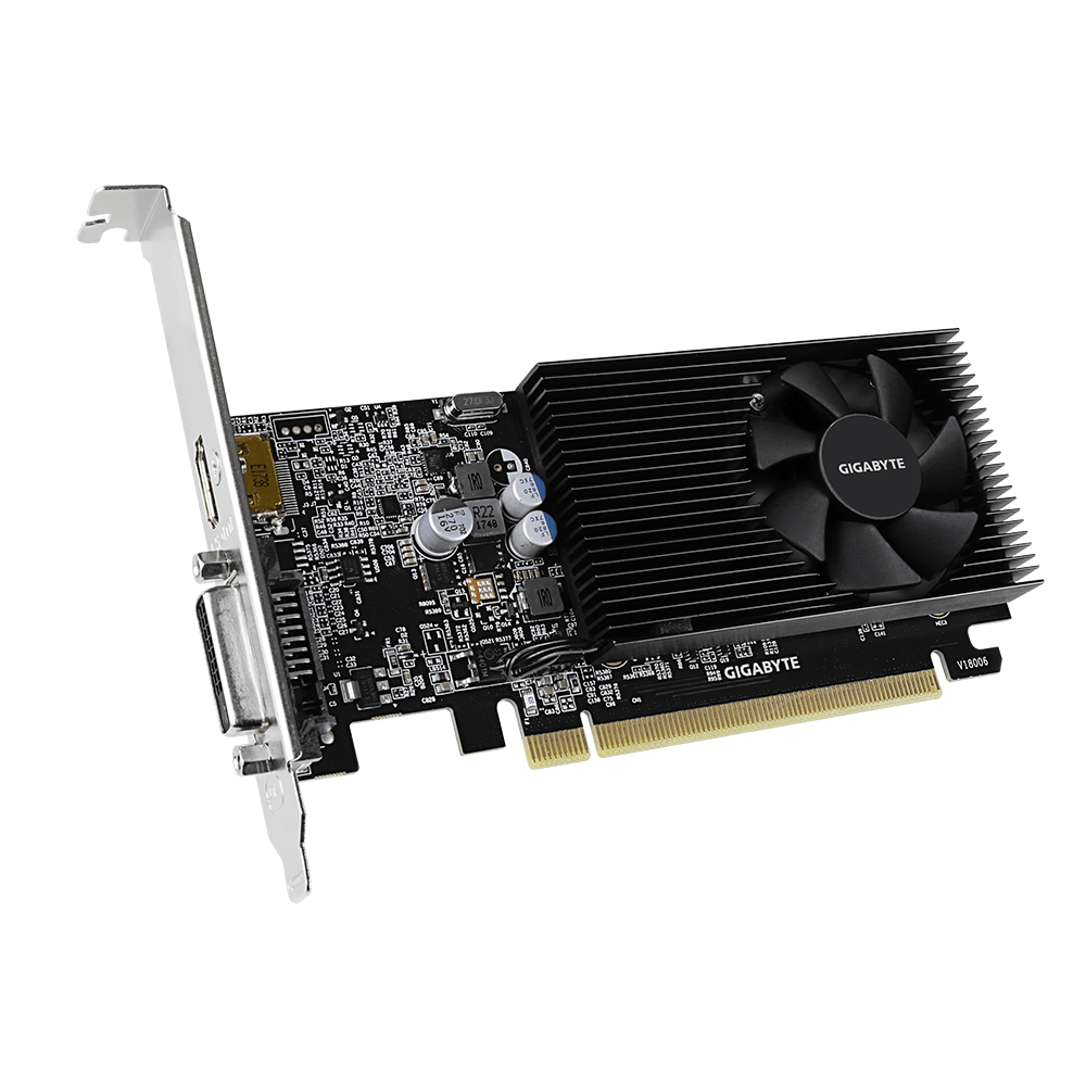 Placa video Gigabyte GeForce GT 1030, 2GB, DDR4 64bit-Dexter Computer