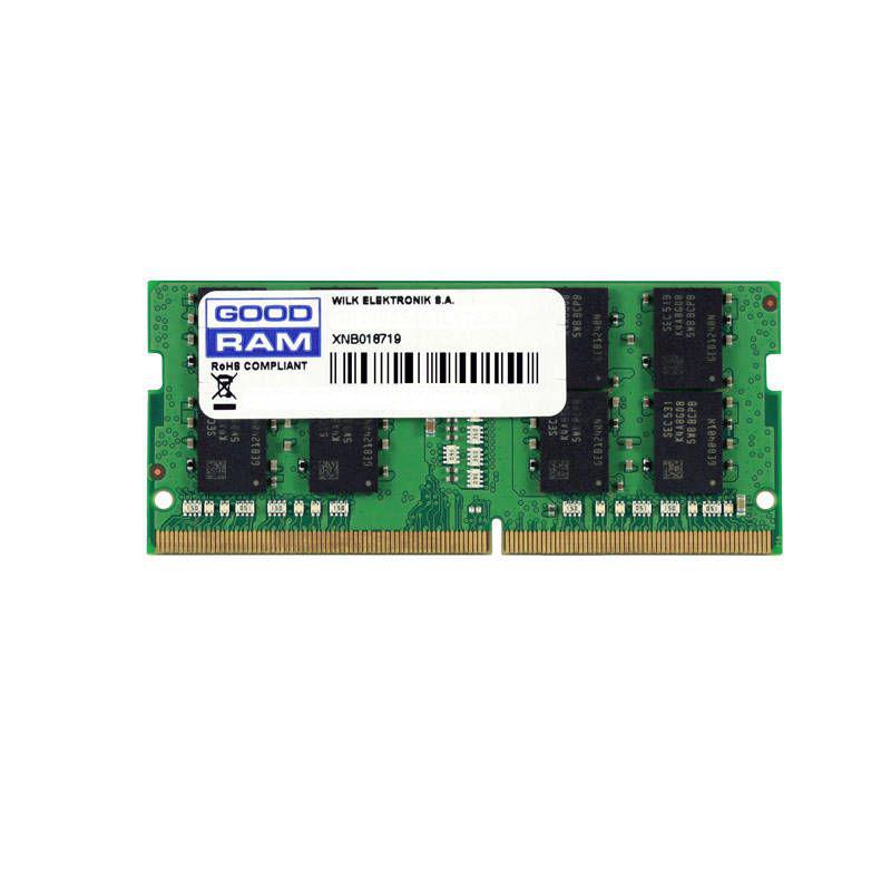 Memorie RAM notebook Goodram, SODIMM, DDR4, 4GB, CL19, 2666MHz-Dexter Computer