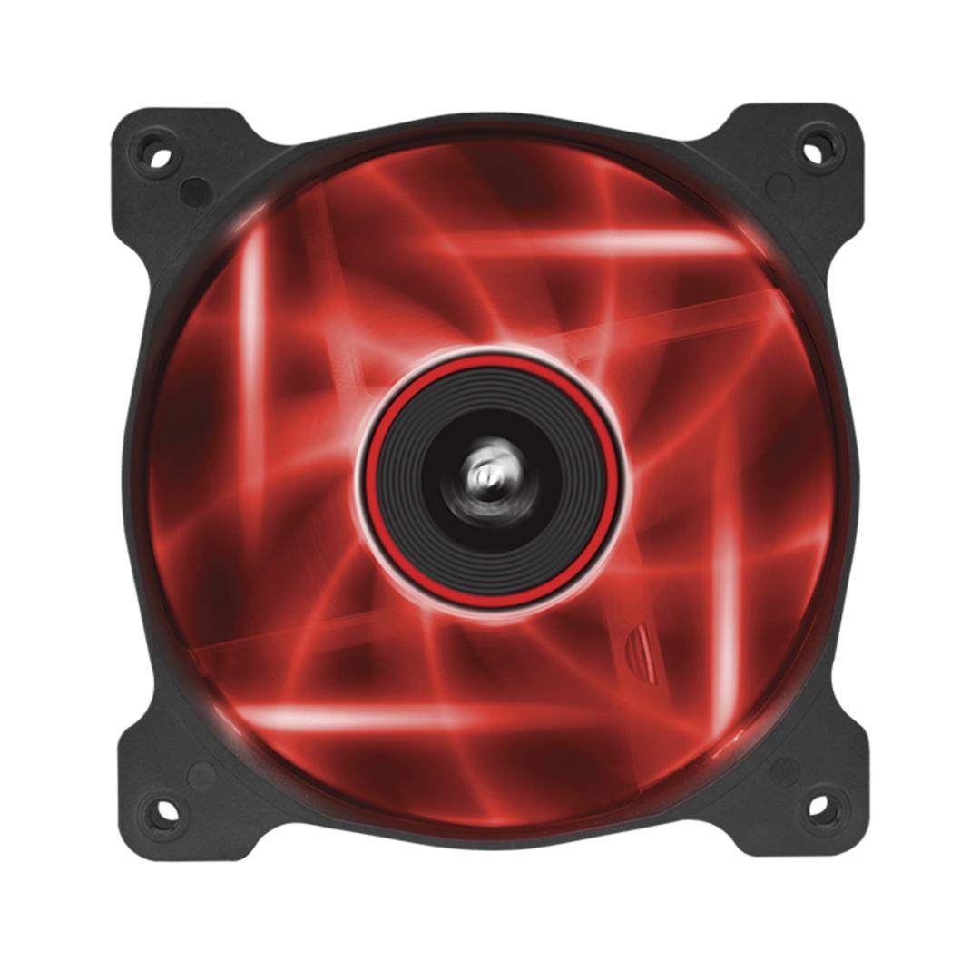 Ventilator / radiator carcasa Corsair AF120 LED Low Noise Cooling Fan, 120mm, Triple Pack, red-Dexter Computer