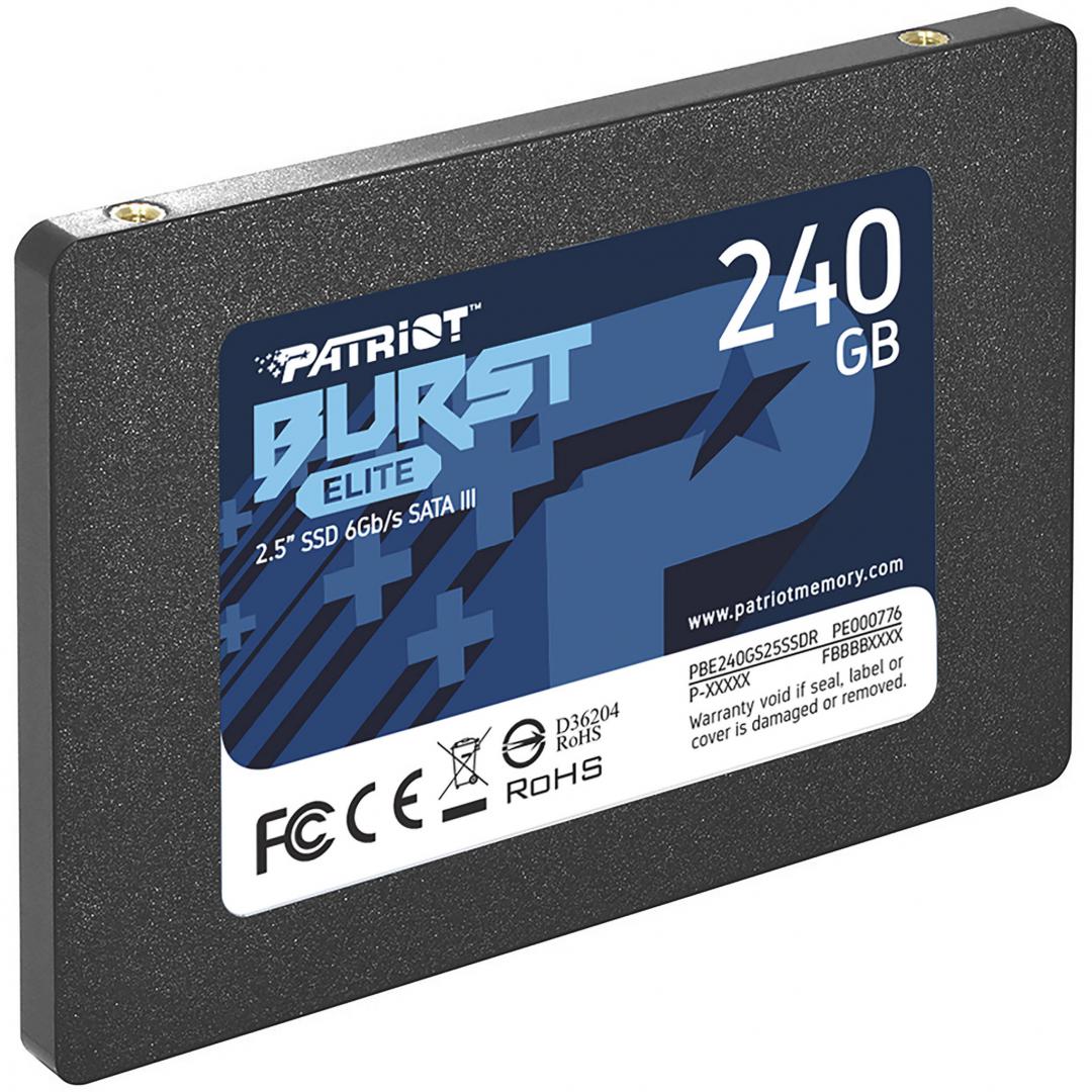 SSD Patriot Burst Elite, 240GB, SATA III-Dexter Computer