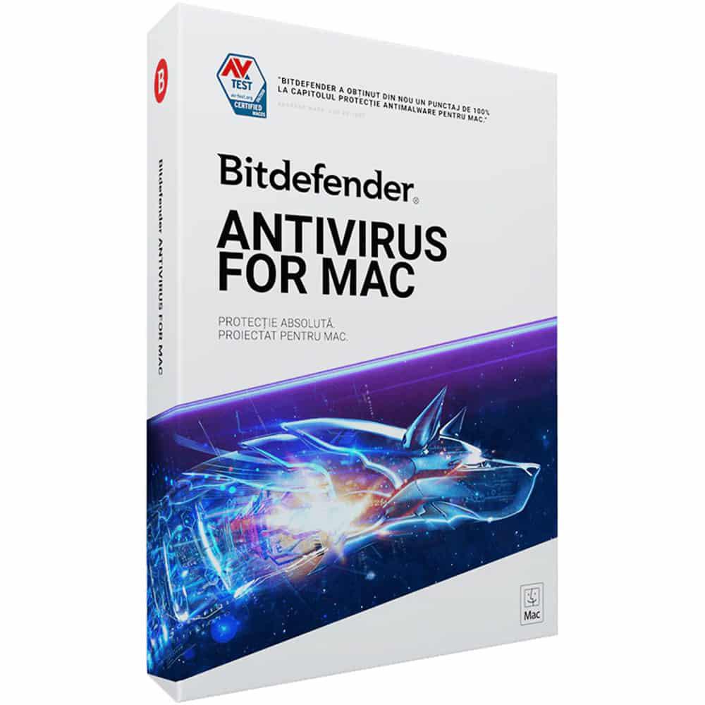 Licenta retail Bitdefender Antivirus for Mac - protectie de baza pentru PC-uri Windows, valabila pentru 1 an, 3 dispozitive, new-Dexter Computer