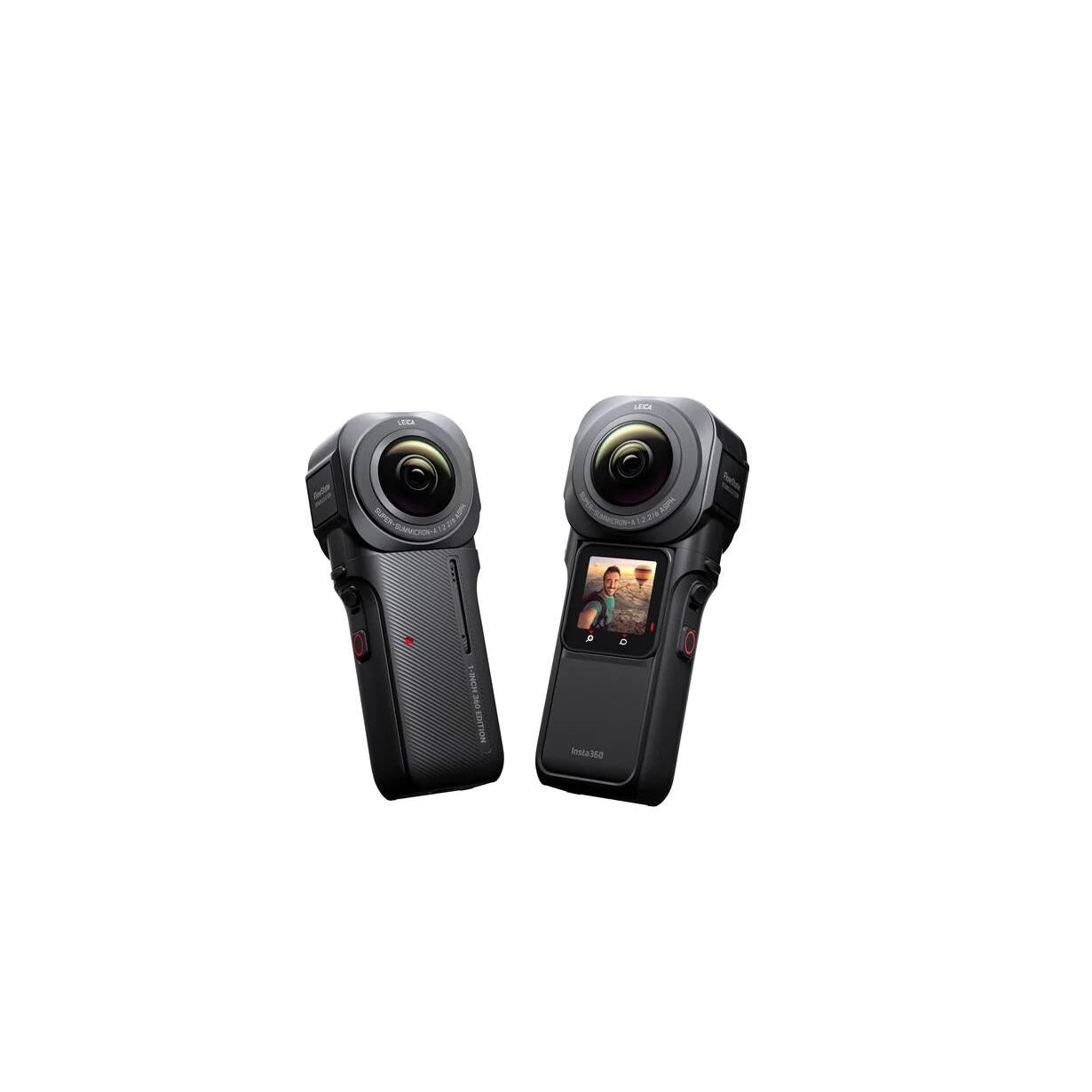Camera video sport Insta360 One RS 1-Inch 360°, 5.7K, 360°, 8K 360° timelapse and 4K resolution slow-motion bullet time video at 120 fps, Waterproof(pana la 10 metri), Wi-Fi 5 4 microfoane, Mod Steadycam, InstaPano, Slow Motion, capacitate acumulator 1...-Dexter Computer