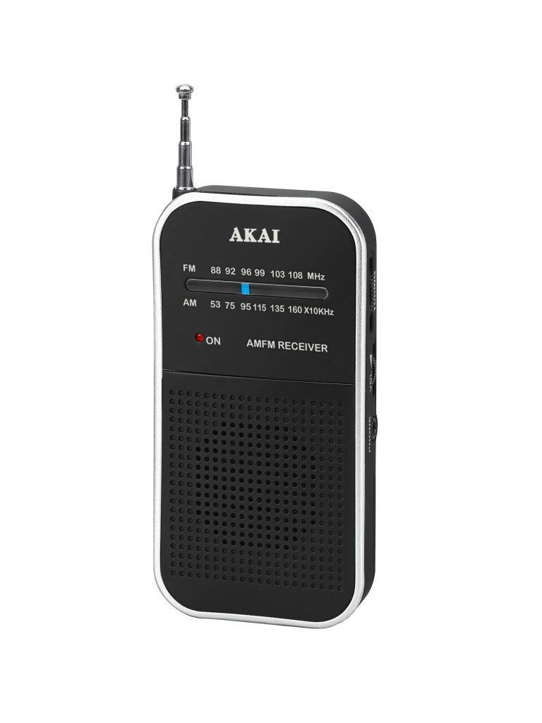 Radio ceas Akai ACR-267 Pcket AM-FM Radio -Analog tuning with AM/FM Radio-Dexter Computer