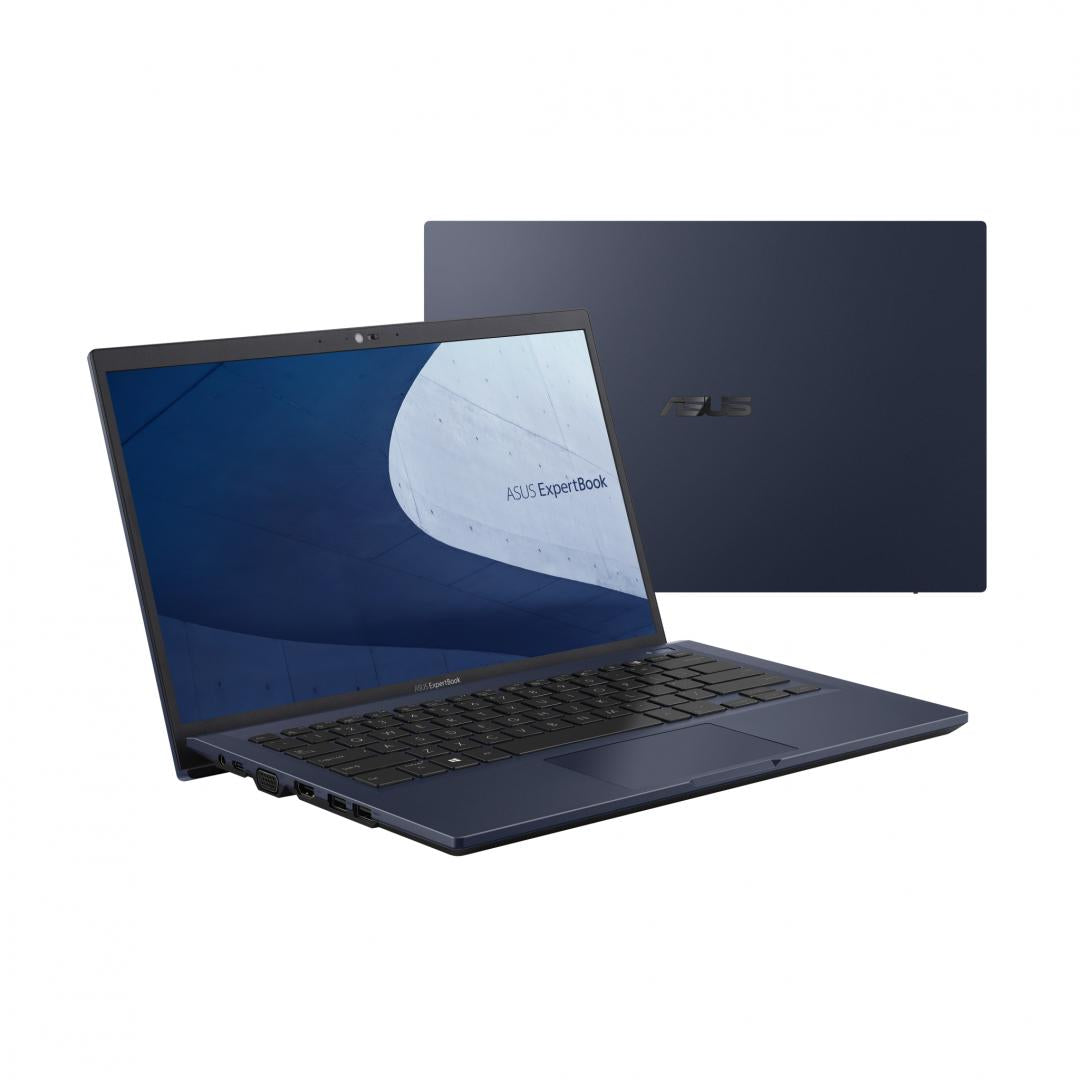 Laptop ASUS ExpertBook B1400CEAE-EB2766, 14.0-inch, FHD (1920 x 1080) 16:9, Intel® Core™ i5-1135G7 Processor 2.4 GHz (8M Cache, up to 4.2 GHz, 4 cores), Intel Iris X? Graphics, 16G DDR-Dexter Computer