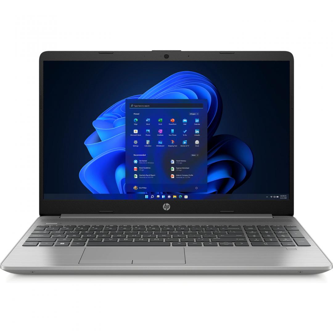 Laptop HP 250 G9 cu procesor Intel Core i3-1215U Hexa Core (1.2 GHz, up to 4.4GHz, 10MB), 15.6 inch FHD, Intel UHD Graphics, 8GB DDR4, SSD, 256GB PCIe NVMe, Windows 11 PRO Educational 64bit, Asteroid Silver, 1yw + se achizitioneaza separat extragaranti...-Dexter Computer