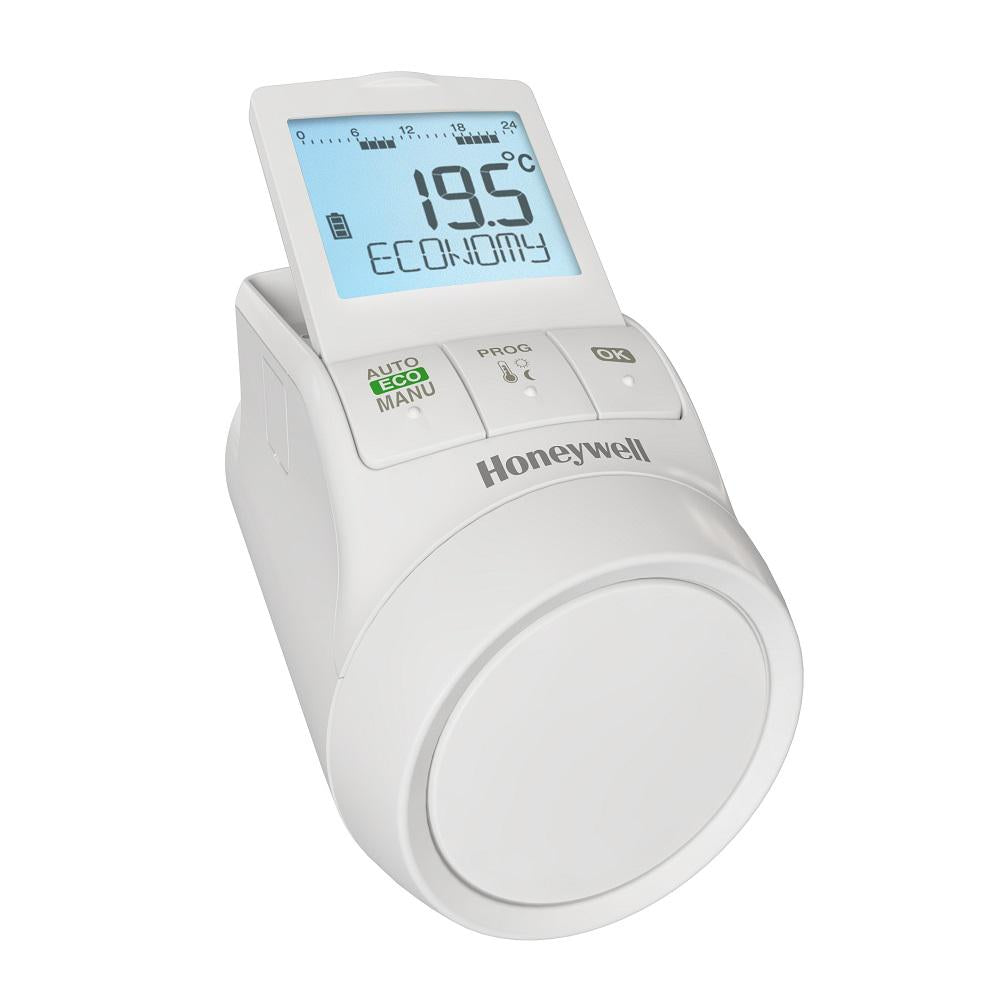 Cap termostatic de radiator cu afisaj digital, Honeywell HR90EE; program timp 7 zile-Dexter Computer